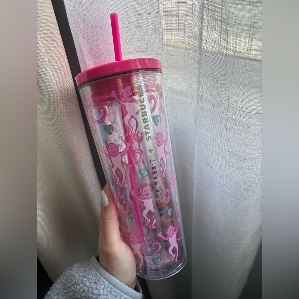 Starbucks x Roller Rabbit tumbler collab